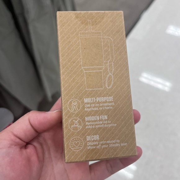 Stanley Tumbler Ornament Keychain Honey Talks💋 - Picture 2 of 7